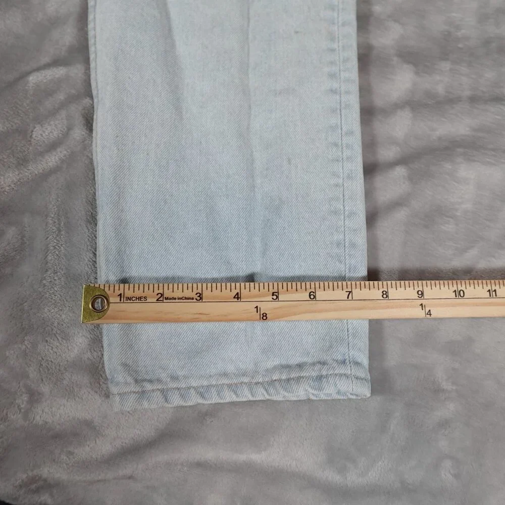 Vintage Levis 550 Relaxed Tapered Leg Jeans Mens 36x36 (Fits 34x35) Flaws READ! - Picture 15 of 16